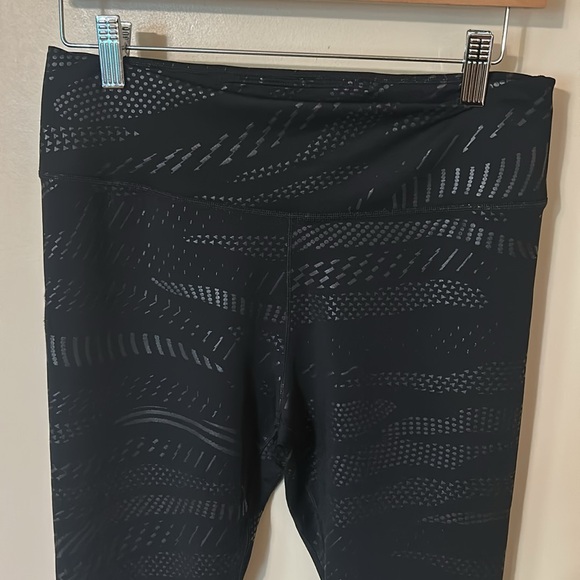 Nike Women’s Power Full Length Printed Tights Black Size Large - Picture 2 of 6